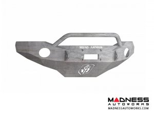 Toyota FJ Cruiser Stealth Front Winch Bumper Pre-Runner Guard - Raw Steel WARN M8000 Or 9.5xp